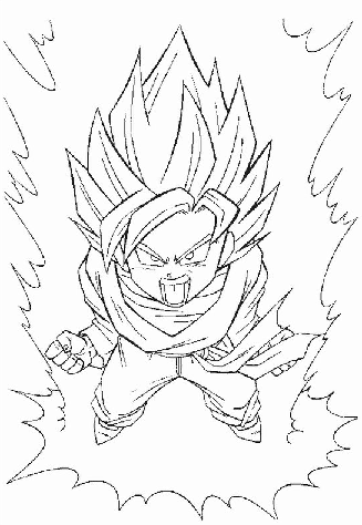 Coloriages Dragon ball